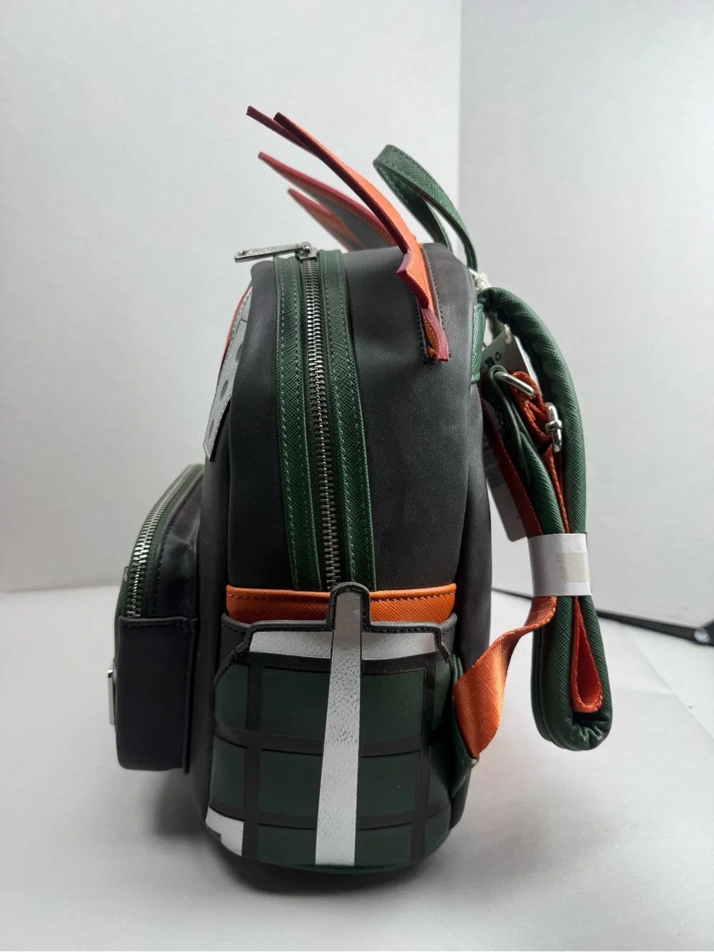 Loungefly My Hero Academia Katsuki Bakugo Cosplay Mini Backpack & Wallet - VHTF